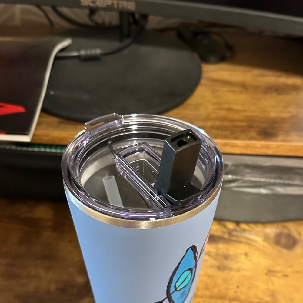 Life Is Good Modern Blue Tumbler - Picture 4 of 5